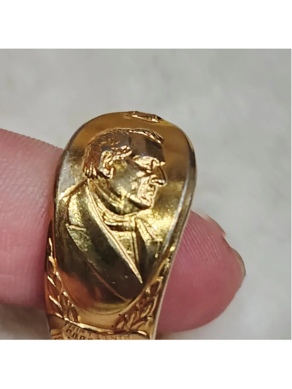 Handmade gold plated